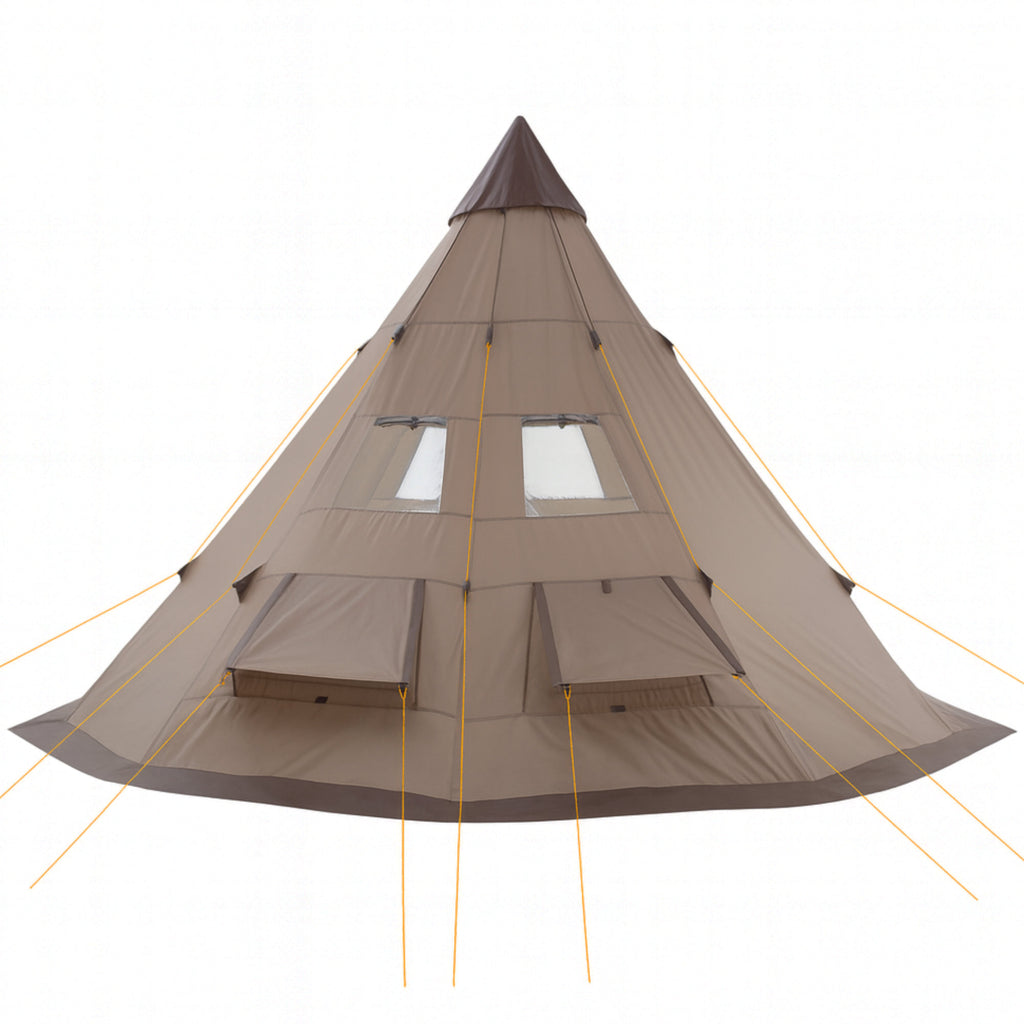 Tipi tent "Spirit", 4 persons, 3000 mm water column