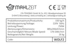 Hachoir à viande électrique, acier inoxydable, 750 W - 150 kg/h