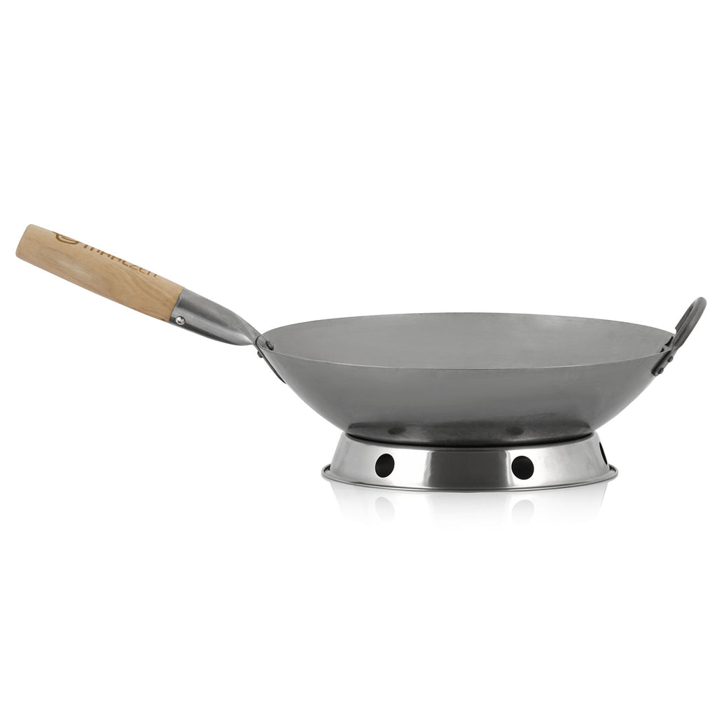 Wok ring for woks, Ø 19.5 cm, stainless steel, with round bottom