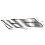 Grille chauffante en métal, 61,5 x 27 x 1,3 cm, pour le 3e étage, PG2