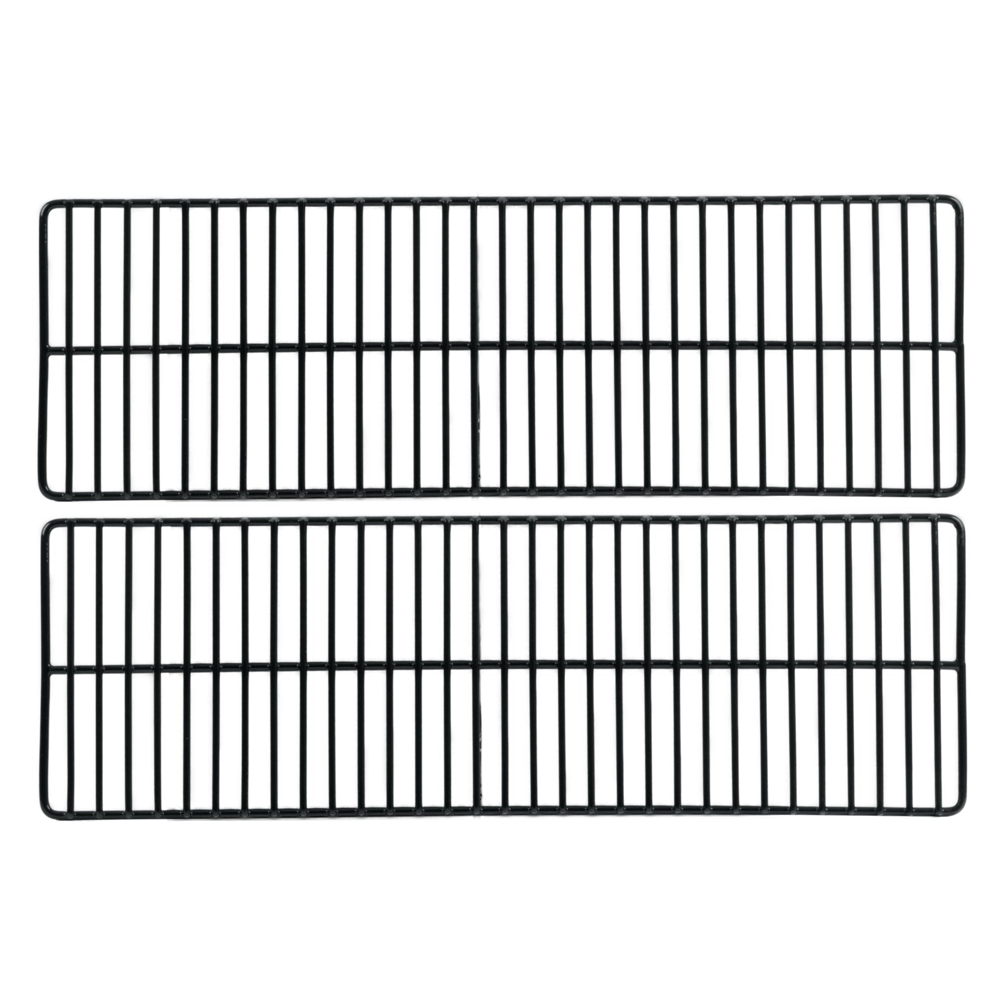 Grille chauffante, lot de 2, en métal, dimensions : 61 x 19,8 x 1,2 cm chacune, pour PG2