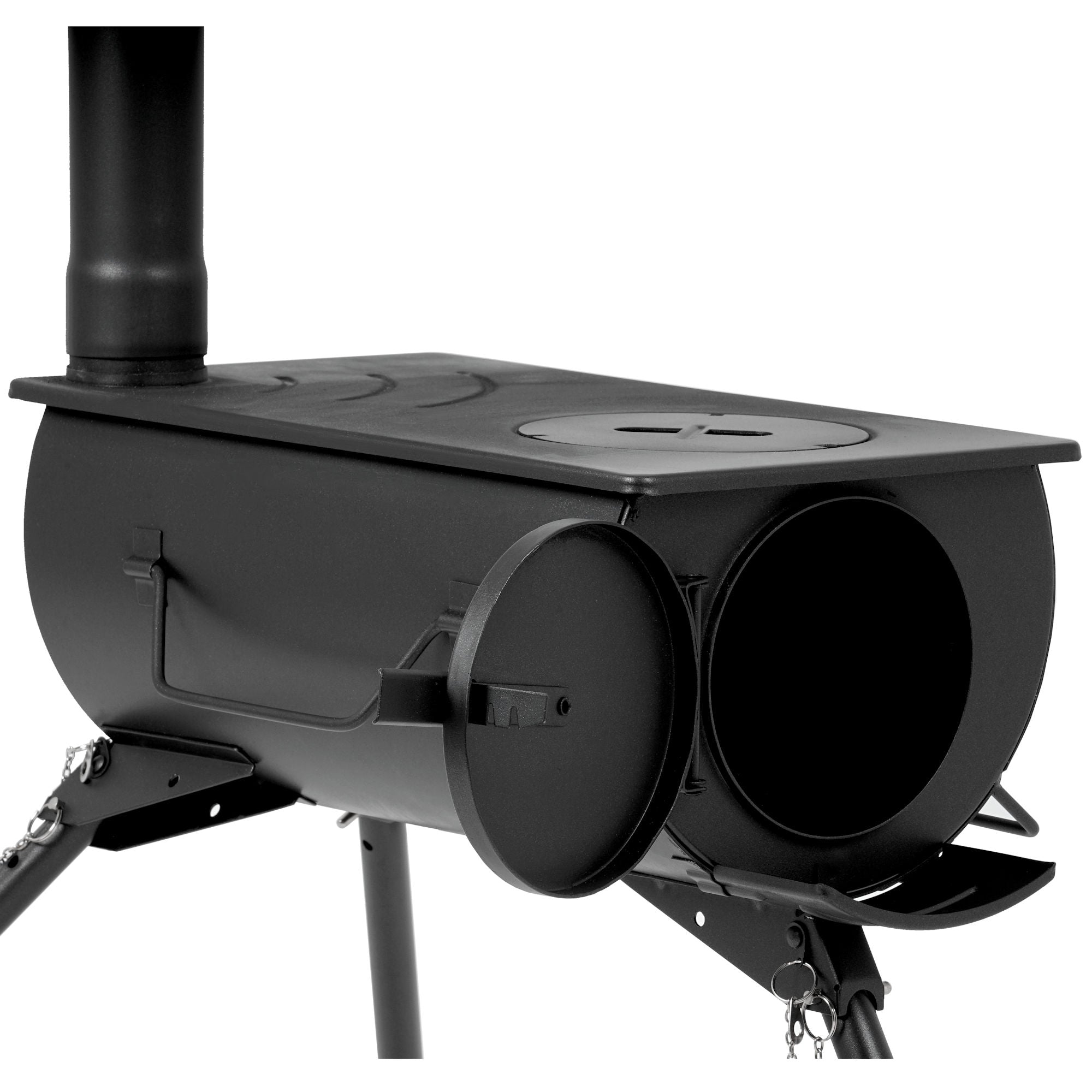 Tent stove, 58 x 86 x 240 cm