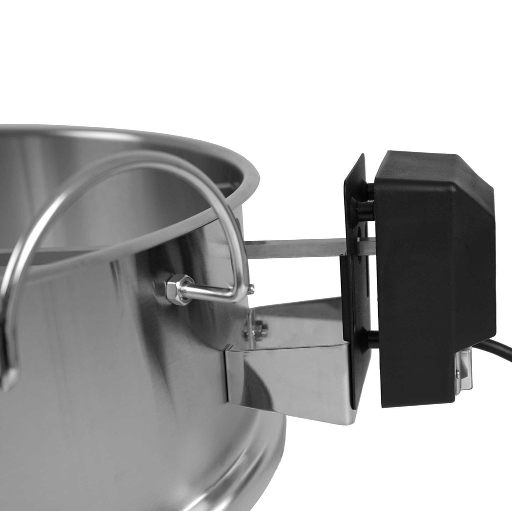 Ensemble d'anneaux à pizza avec brochette pour barbecue à charbon de bois de Ø 57 cm