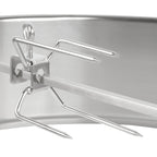 Ensemble de brochettes pour barbecue à charbon de bois de Ø 57 cm