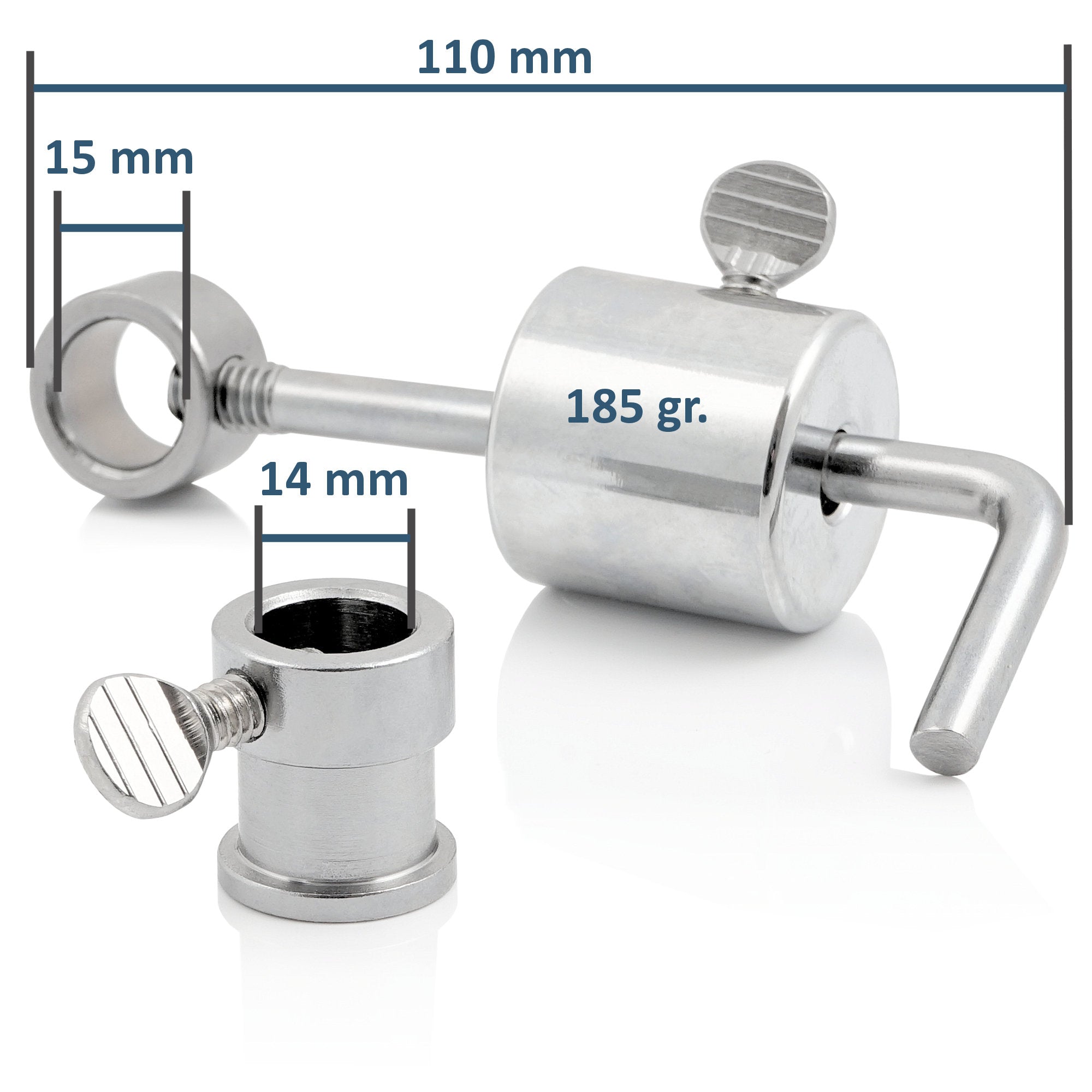 Contrepoids et palier pour broche à rôtisserie