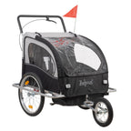 Remorque vélo 2 en 1, remorque avec fonction jogging