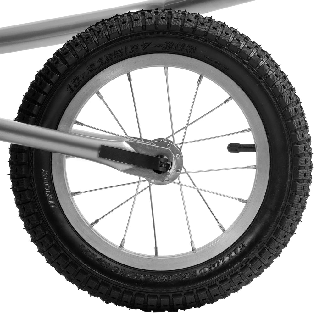 2-in-1 bicycle trailer, trailer with jogging function