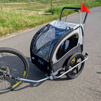 Remorque vélo 2 en 1, remorque avec fonction jogging