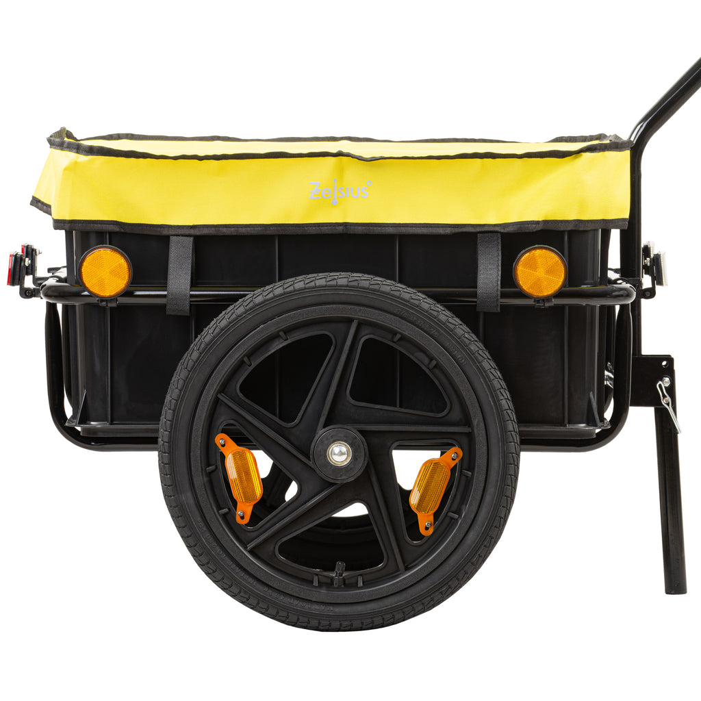 Remorque à vélo avec housse