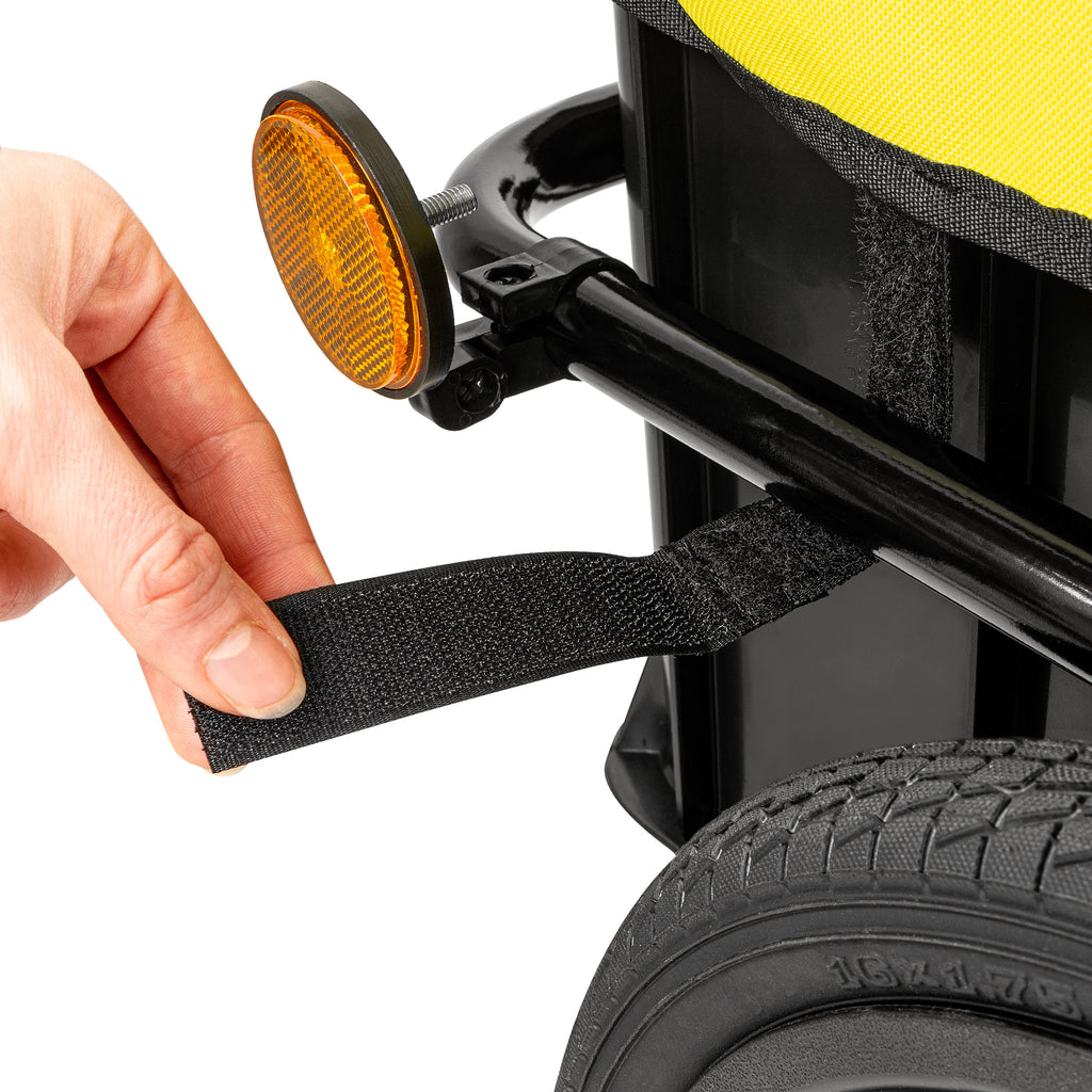 Remorque à vélo avec housse