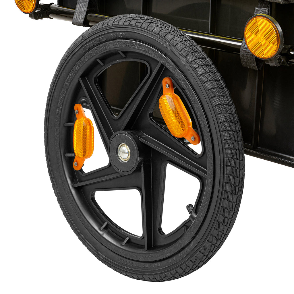 Remorque à vélo avec housse