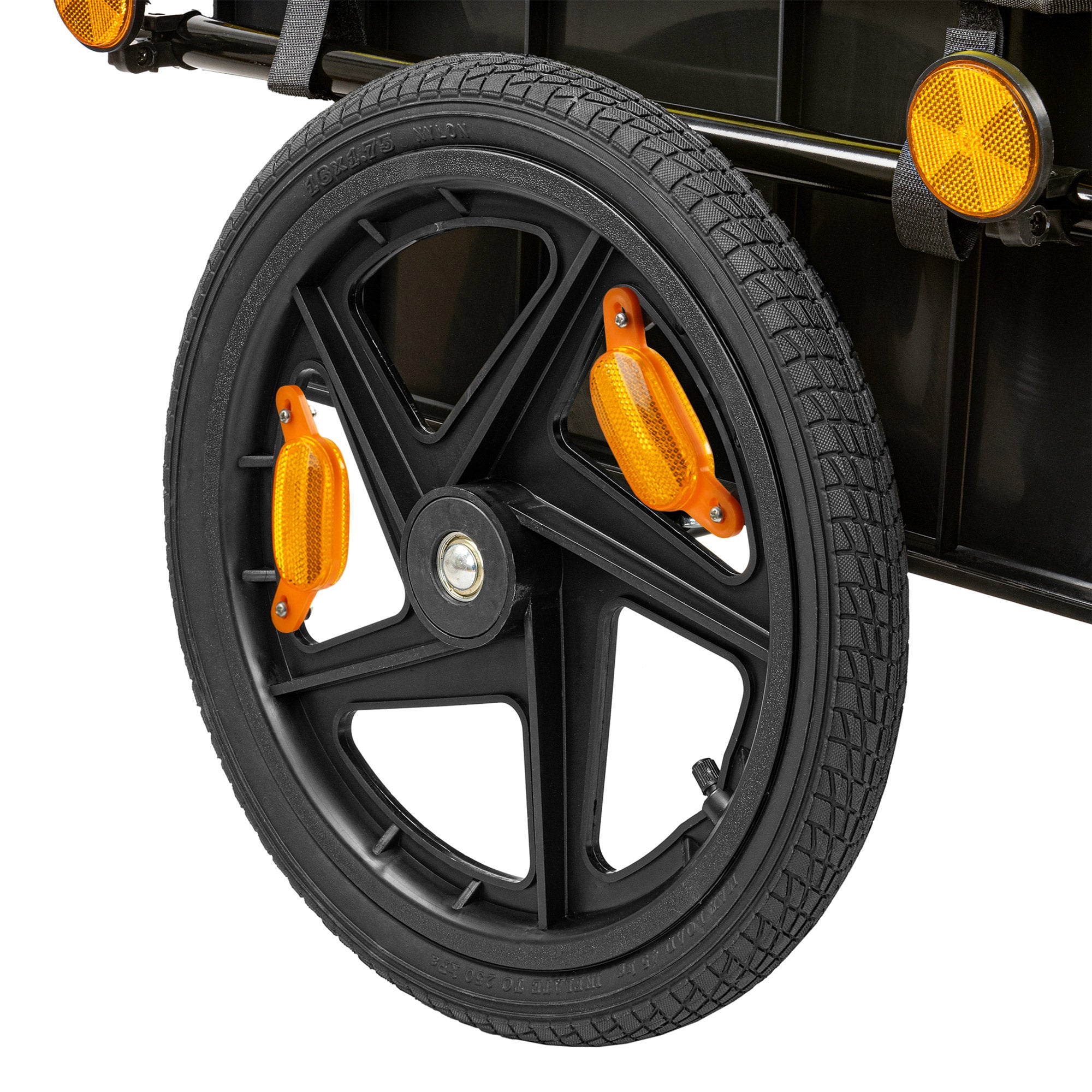 Remorque à vélo avec housse