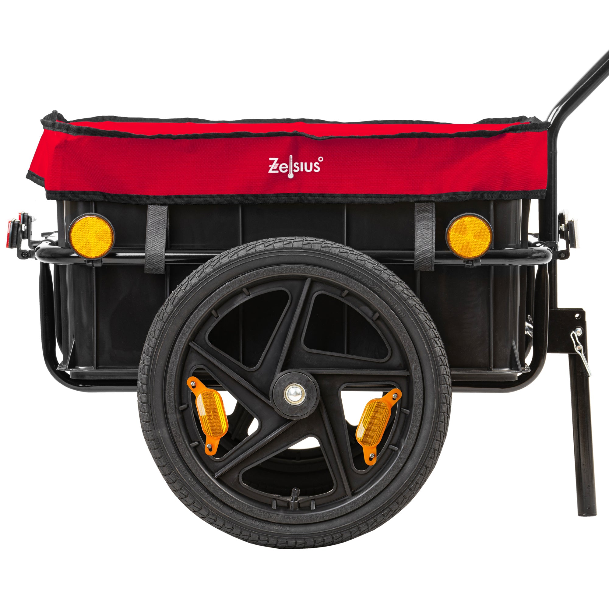 Remorque à vélo avec housse