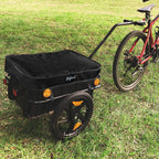 Remorque à vélo avec housse