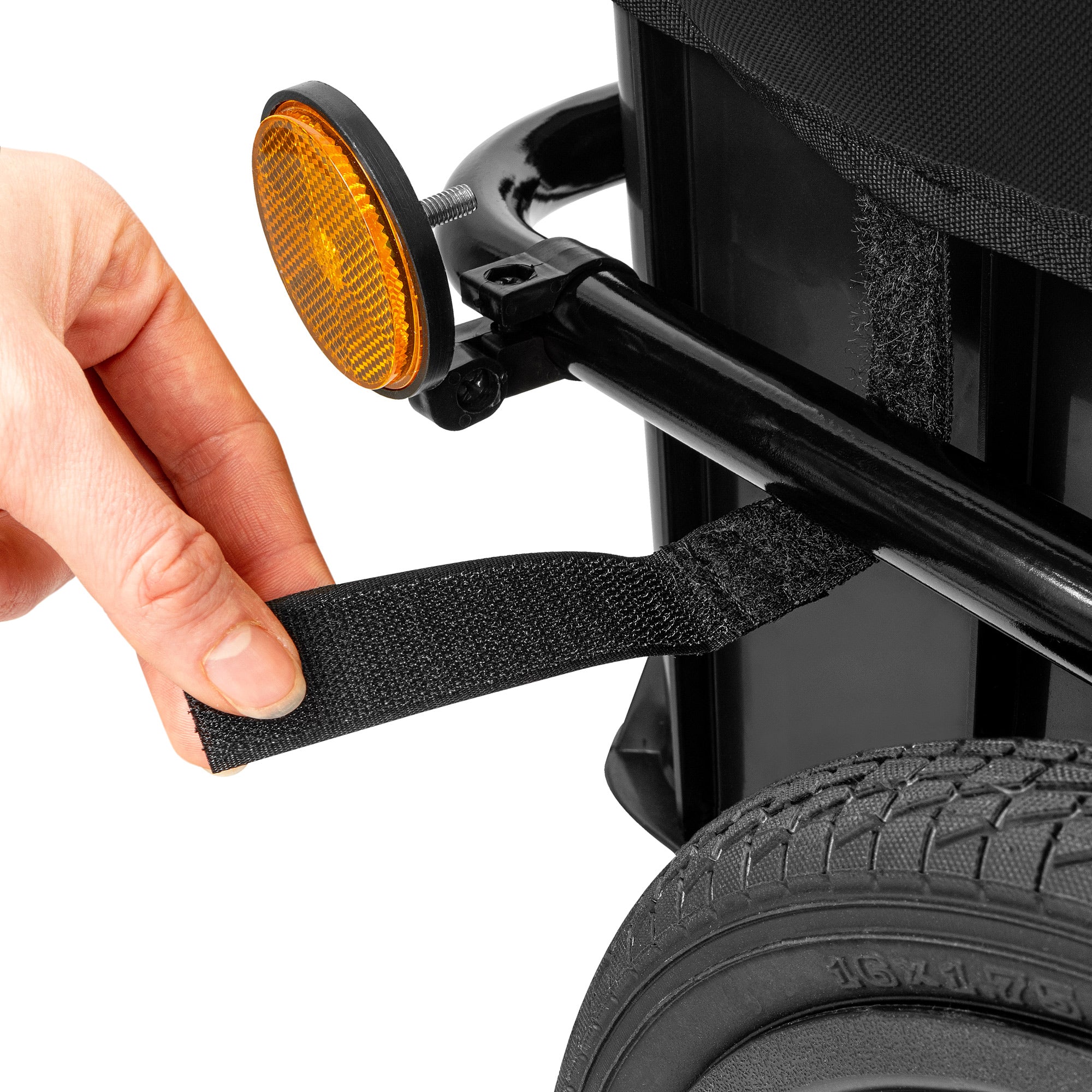 Remorque à vélo avec housse