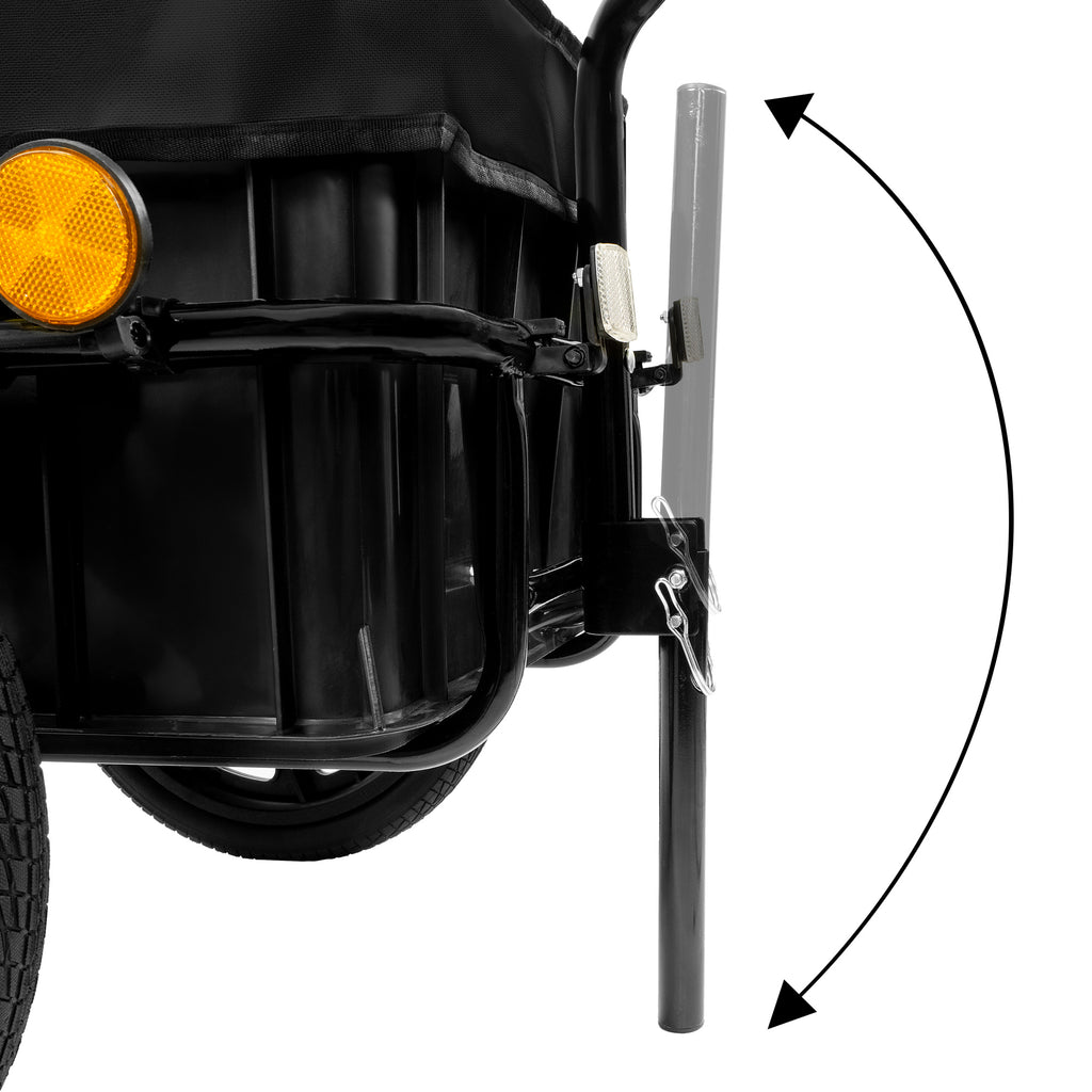 Remorque à vélo avec housse