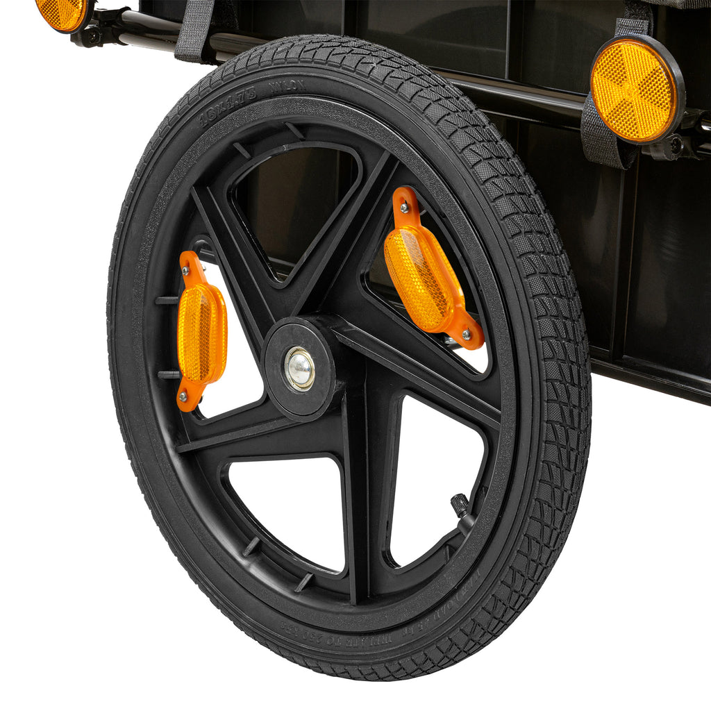 Remorque à vélo avec housse