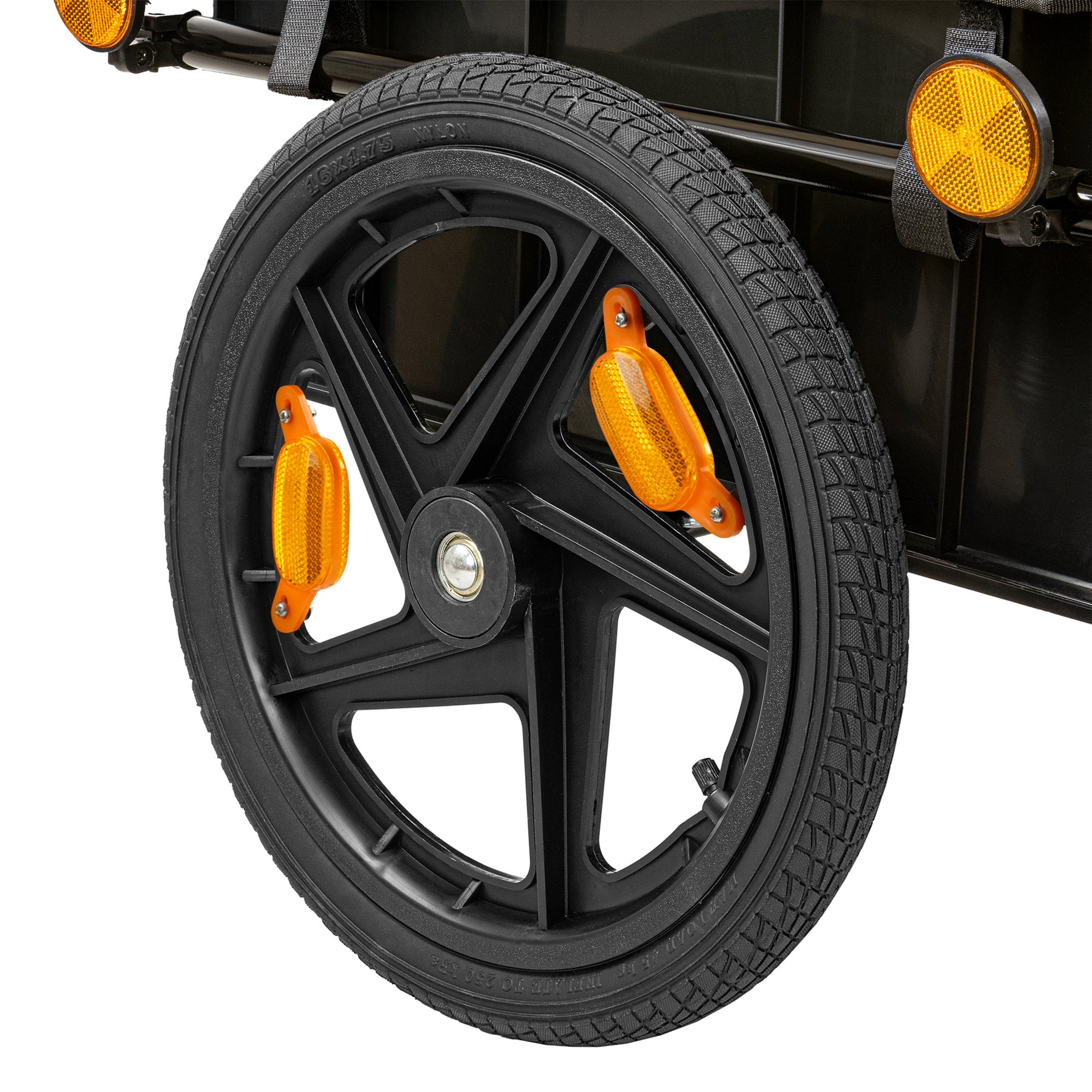 Remorque à vélo avec housse