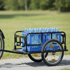 Remorque à vélo, 68 litres, pliable