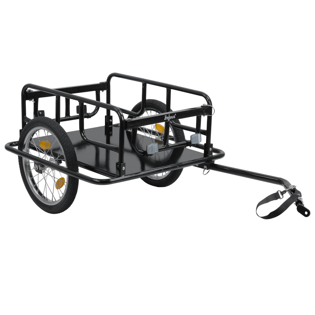 Remorque à vélo, 68 litres, pliable