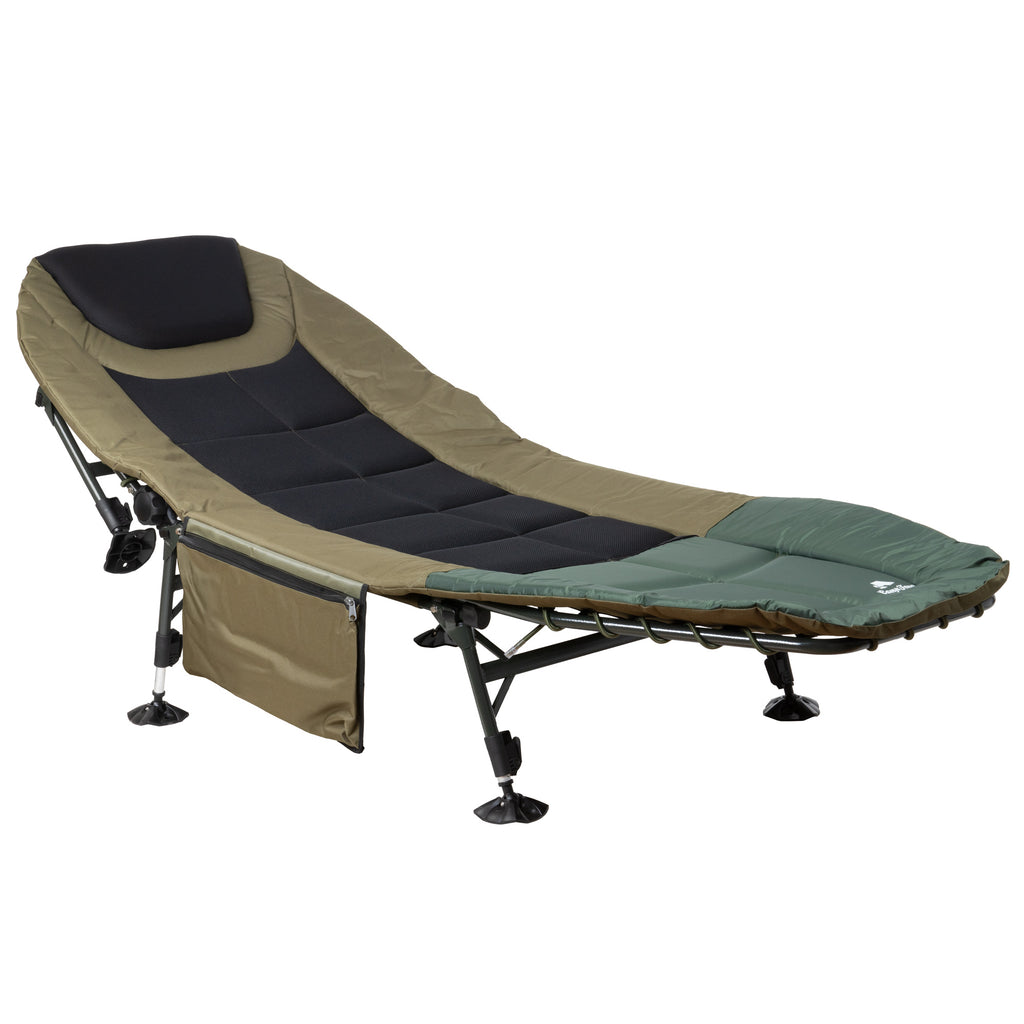 Carp fishing bed "XXL", 200 x 81 x 41-98 cm, height adjustable