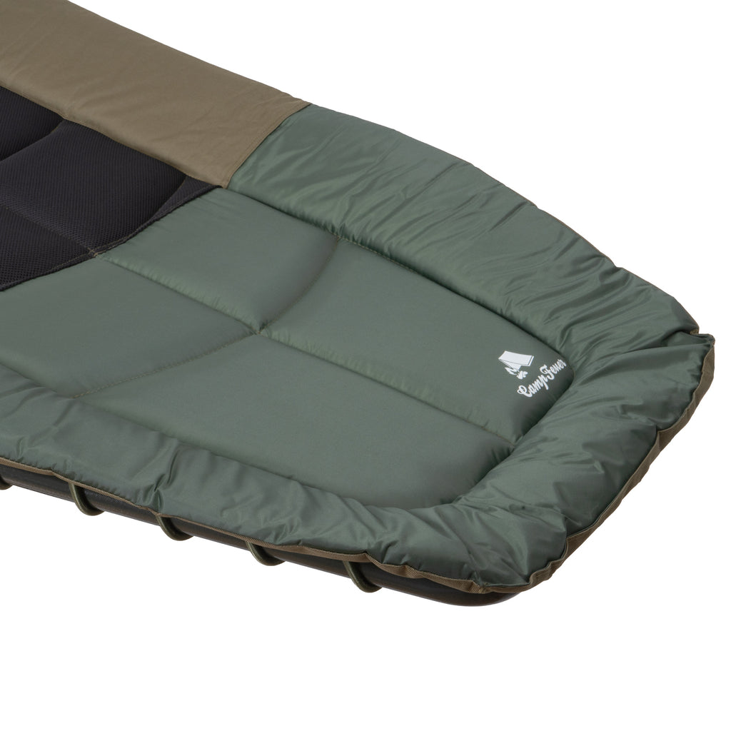 Carp fishing bed "XXL", 200 x 81 x 41-98 cm, height adjustable