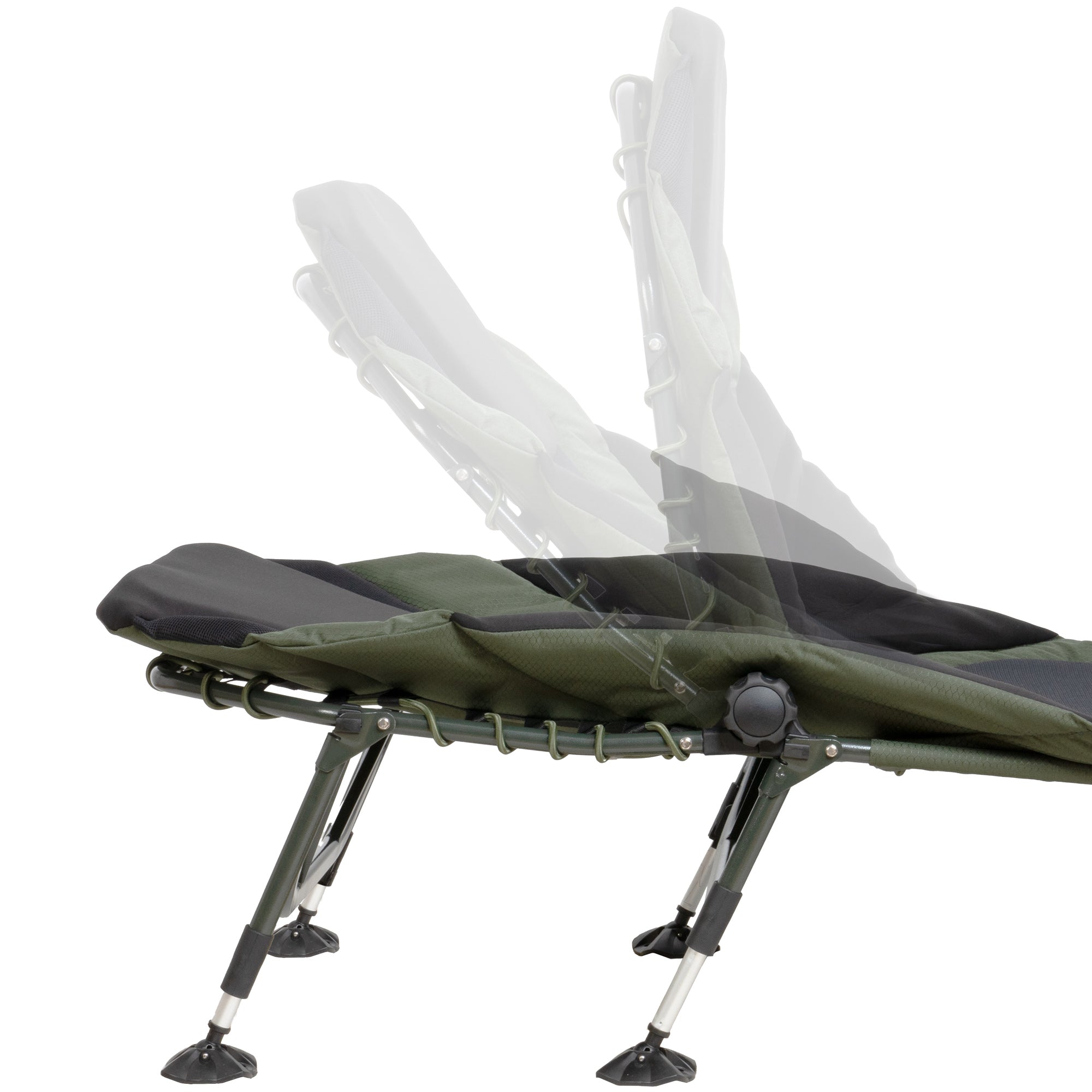 Carp fishing bed "XXL", 207 x 88 x 30-106 cm, height adjustable