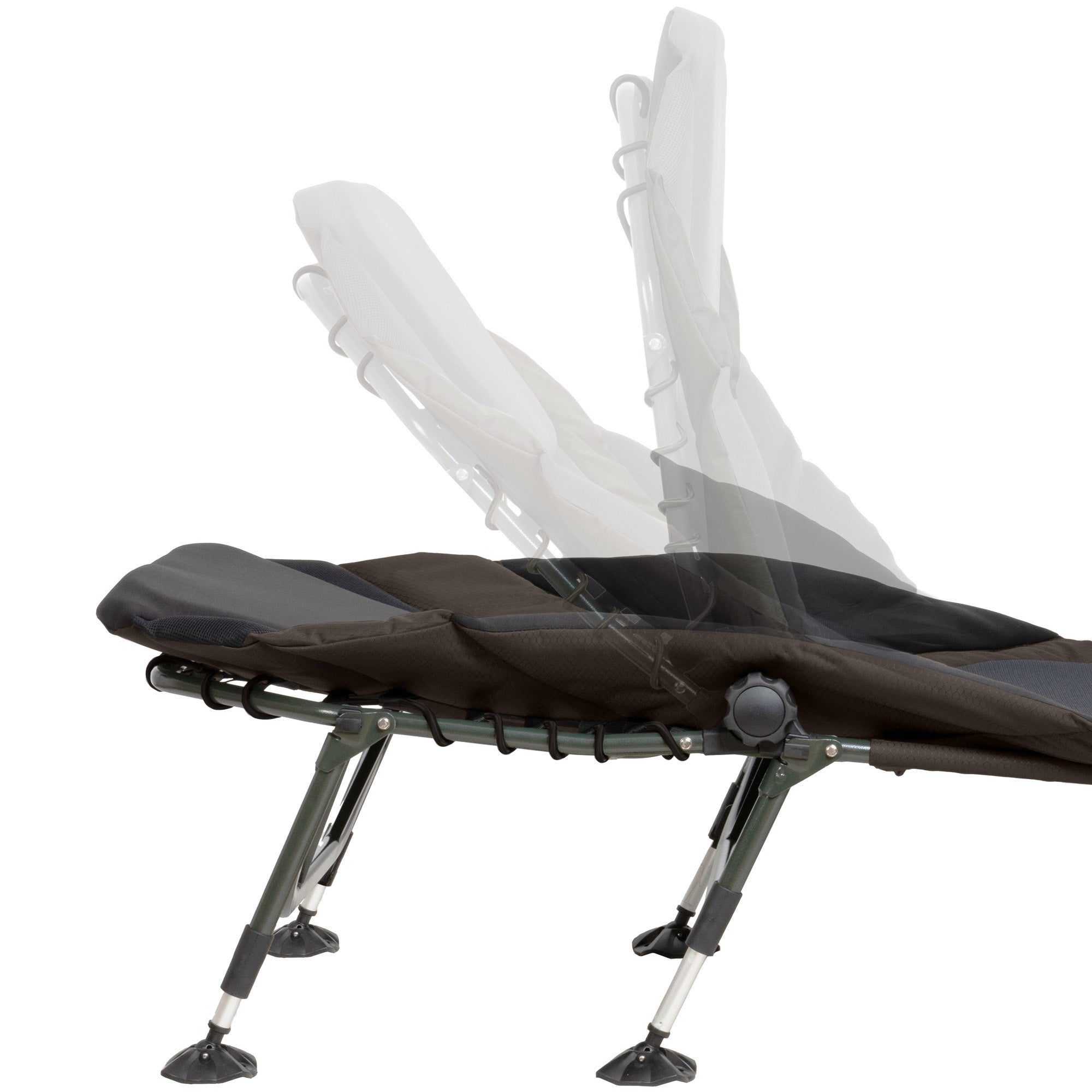 Carp fishing bed "XXL", 207 x 88 x 30-106 cm, height adjustable