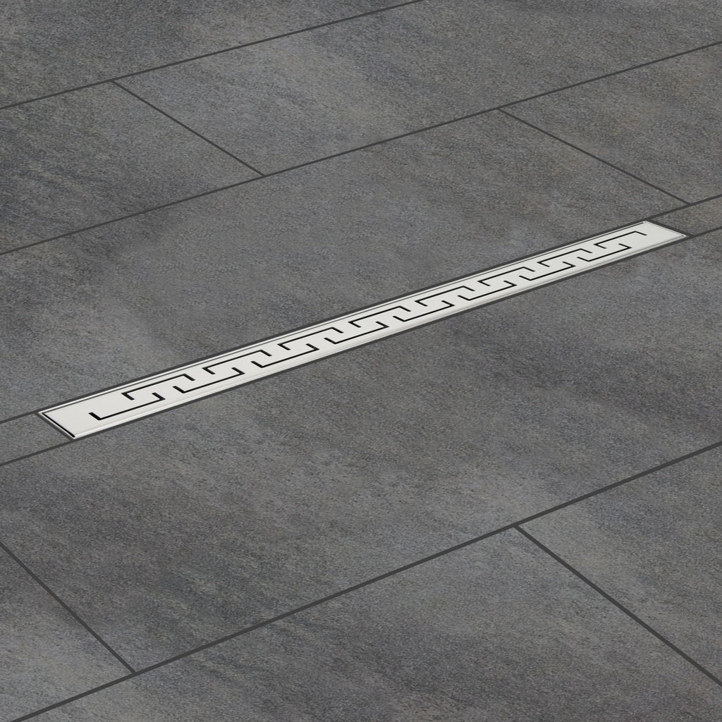 Edelstahl Duschablauf, befliesbar