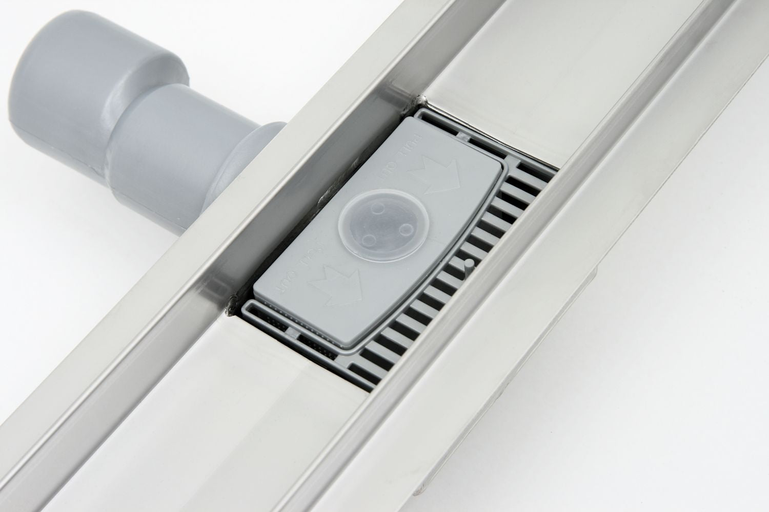 Edelstahl Duschablauf, befliesbar