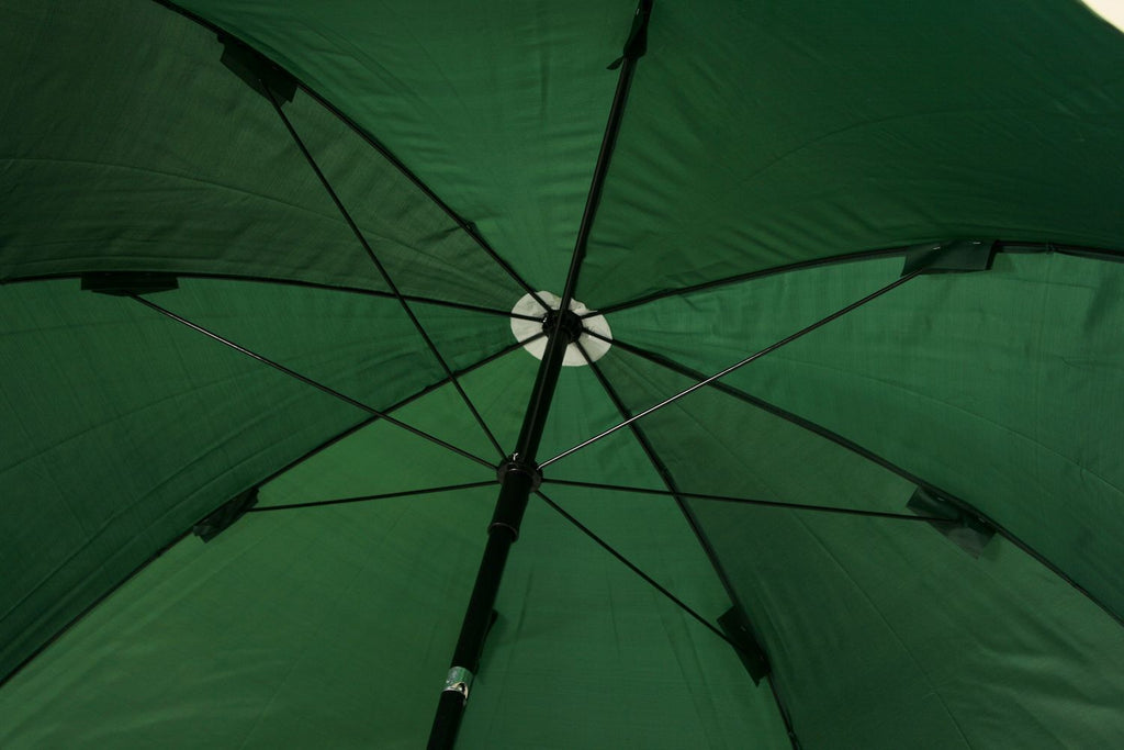 Parapluie de pêche, vert foncé, avec sac.
