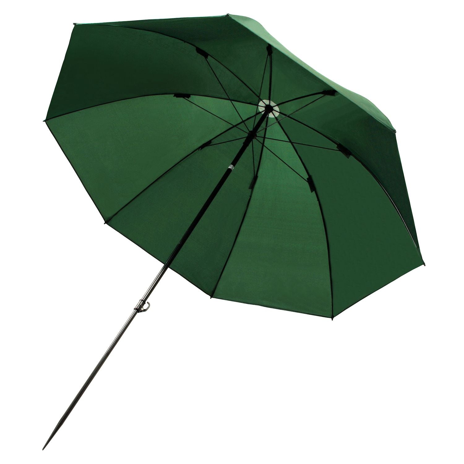 Parapluie de pêche, vert foncé, avec sac.