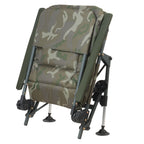 Chaise de pêche, camouflage vert olive, 86 x 63,5 x 103 cm