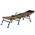Chaise de pêche 2 en 1, chaise longue de pêche réglable en hauteur