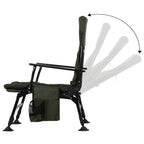 Chaise de pêche, chaise de camping pliable avec sac de rangement