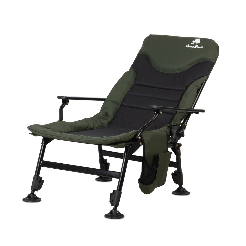 Fishing chair, foldable camping chair including bag