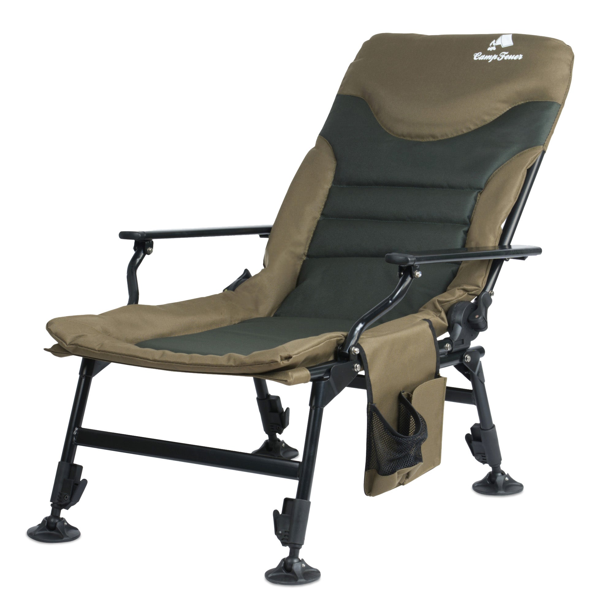 Fishing chair, foldable camping chair including bag
