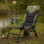 Chaise de pêche, chaise de camping pliable avec sac de rangement