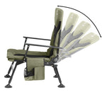 Chaise de pêche, chaise de camping pliable avec sac de rangement