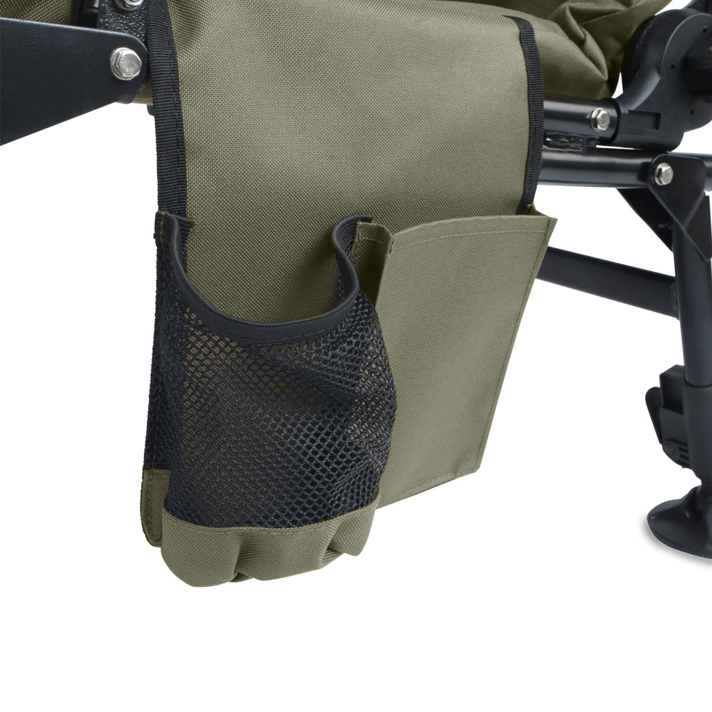 Fishing chair, foldable camping chair including bag