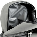 Sac à dos isotherme gris, 20 litres, 42 x 35 x 20 cm, étanche