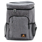Sac à dos isotherme gris, 20 litres, 44 x 32 x 23 cm, étanche