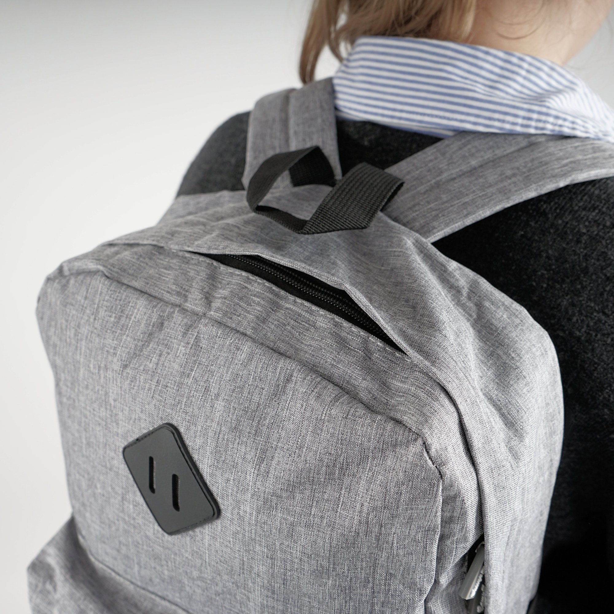 Sac à dos de loisirs, gris, 20 litres