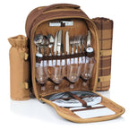 Picnic backpack, 32 pieces, for 4 people, waterproof