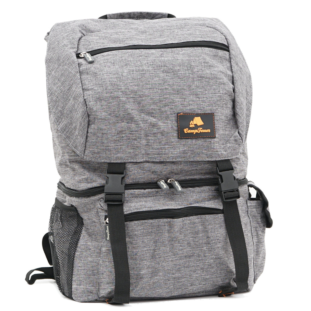 Sac à dos avec compartiment isotherme, gris, 20 litres, étanche