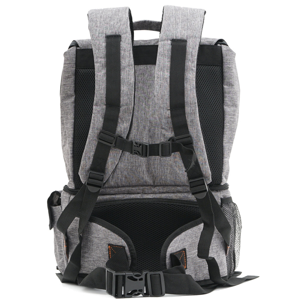 Sac à dos avec compartiment isotherme, gris, 20 litres, étanche