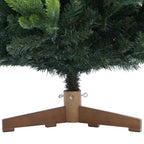 Künstlicher Weihnachtsbaum mit Holzständer