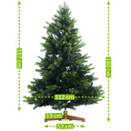 Künstlicher Weihnachtsbaum mit Holzständer