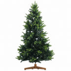Künstlicher Weihnachtsbaum mit Holzständer
