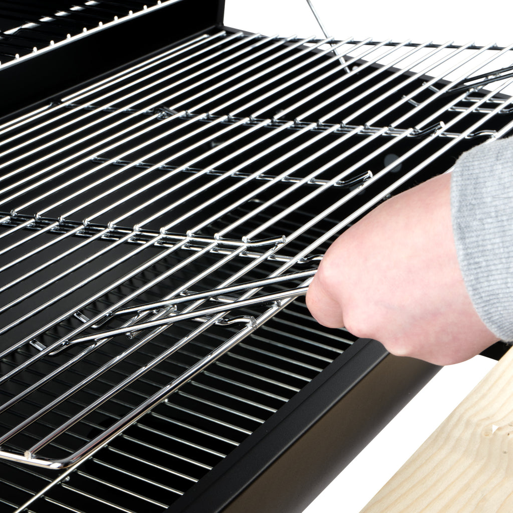 Charcoal grill trolley, Ø 42 x (L) 80 cm